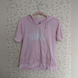 🩷 Oklahoma City Thunder L Hoodie NBA for Her front Pockets